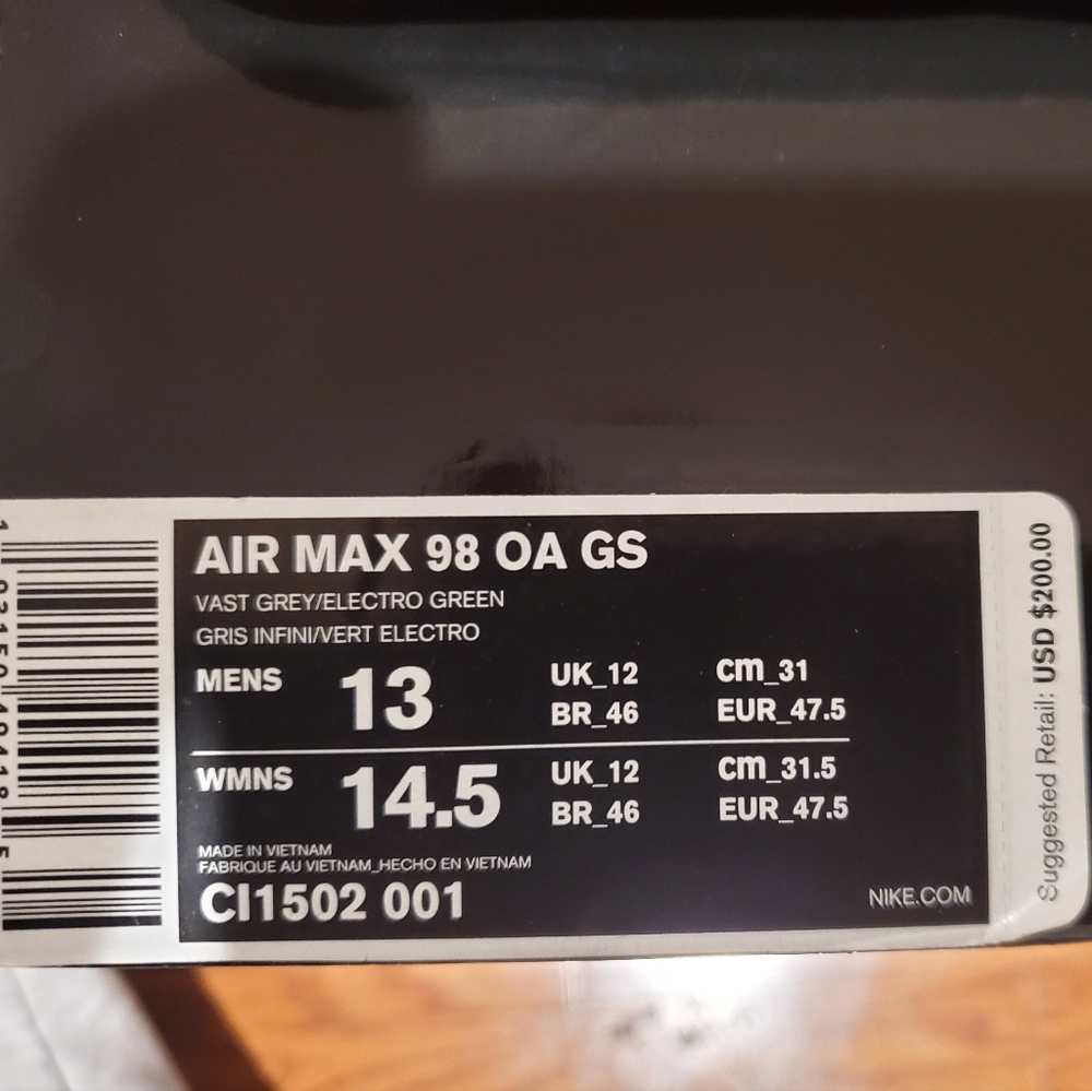 Nike Air max 98 - Picture 7 of 7